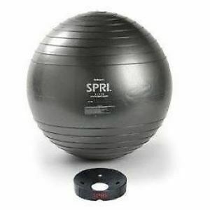 Red New Prof. quality Stability Ball with Base